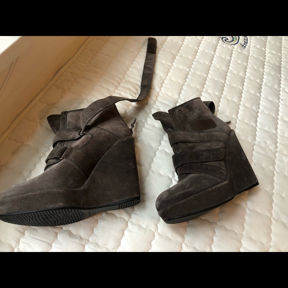 Stuart  Weitzman wedge boots